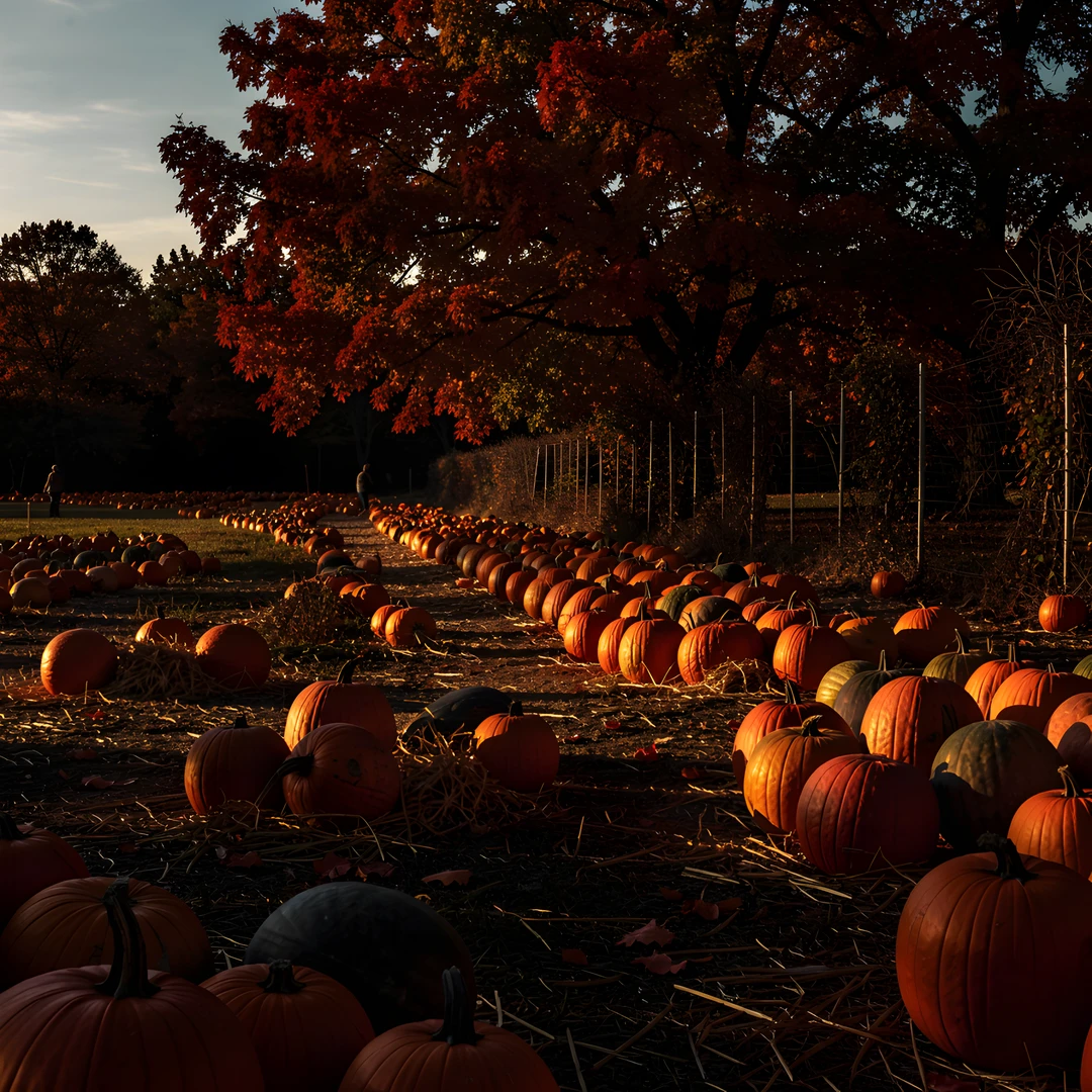 Golden Harvest Scene