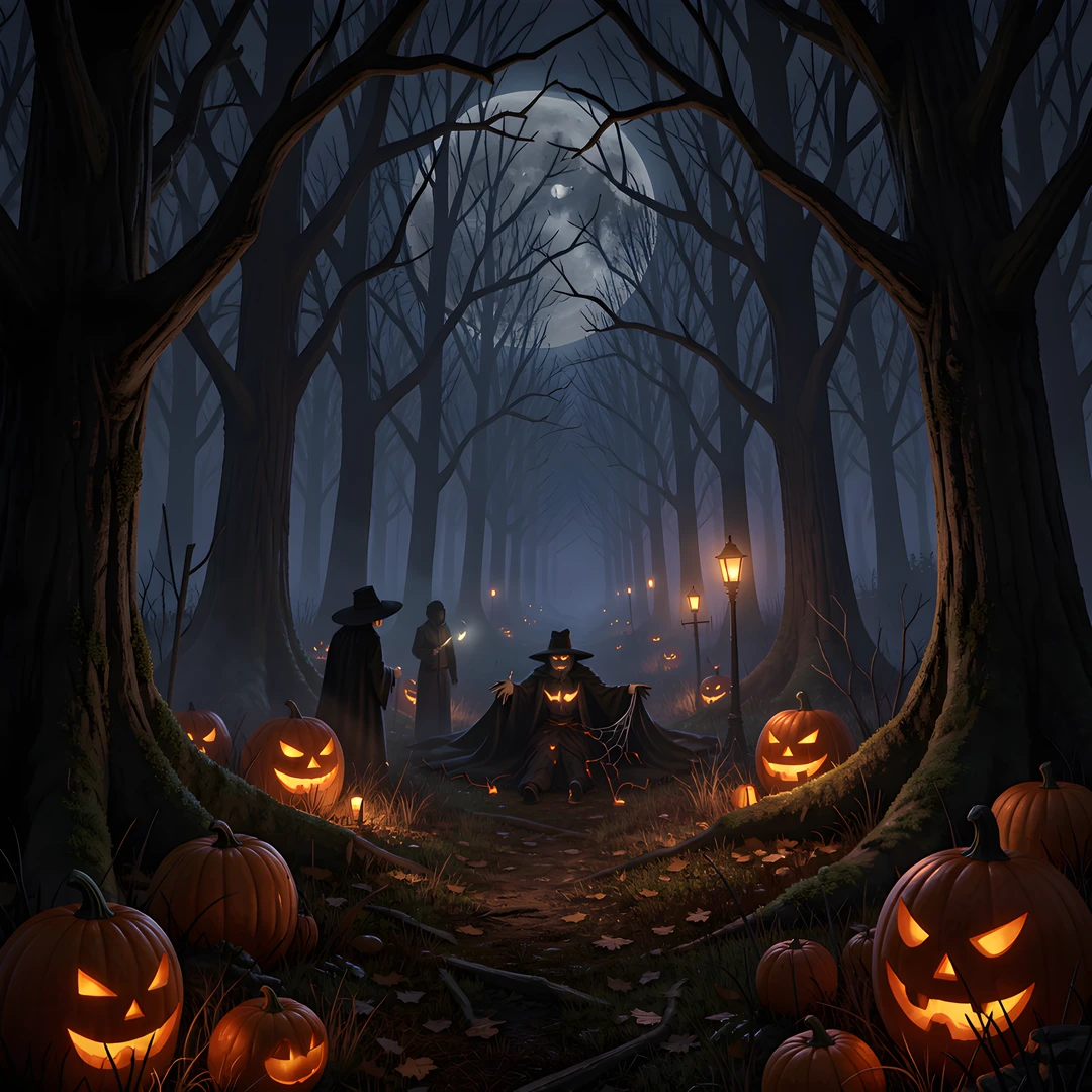 Haunted Dark Woods