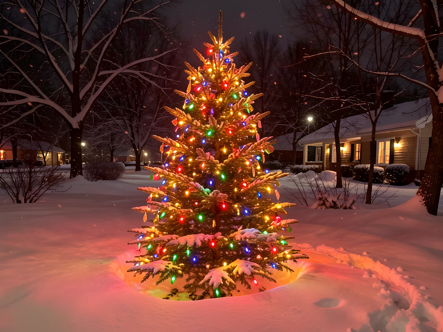 Winter Wonderland Scene