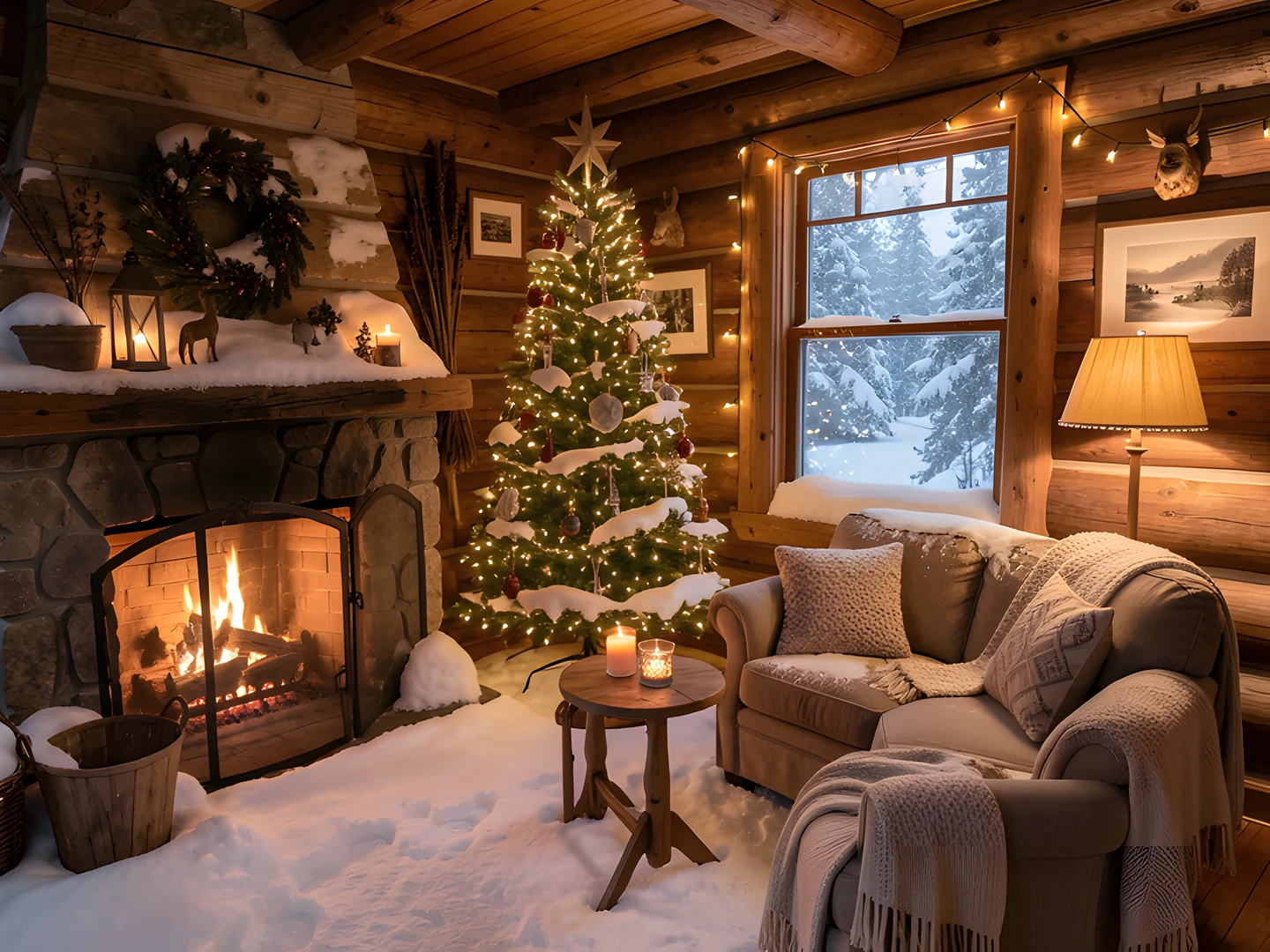 Snowy Morning Winter