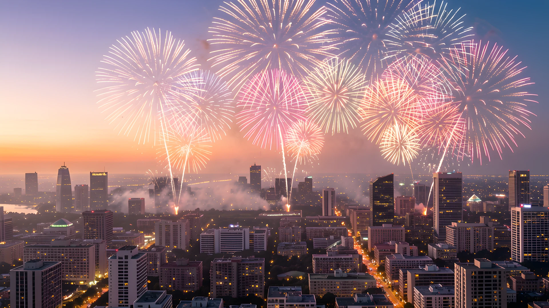 Fireworks Closeup New