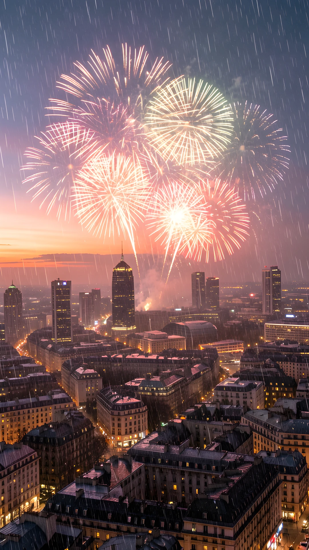 Fireworks Night Sky