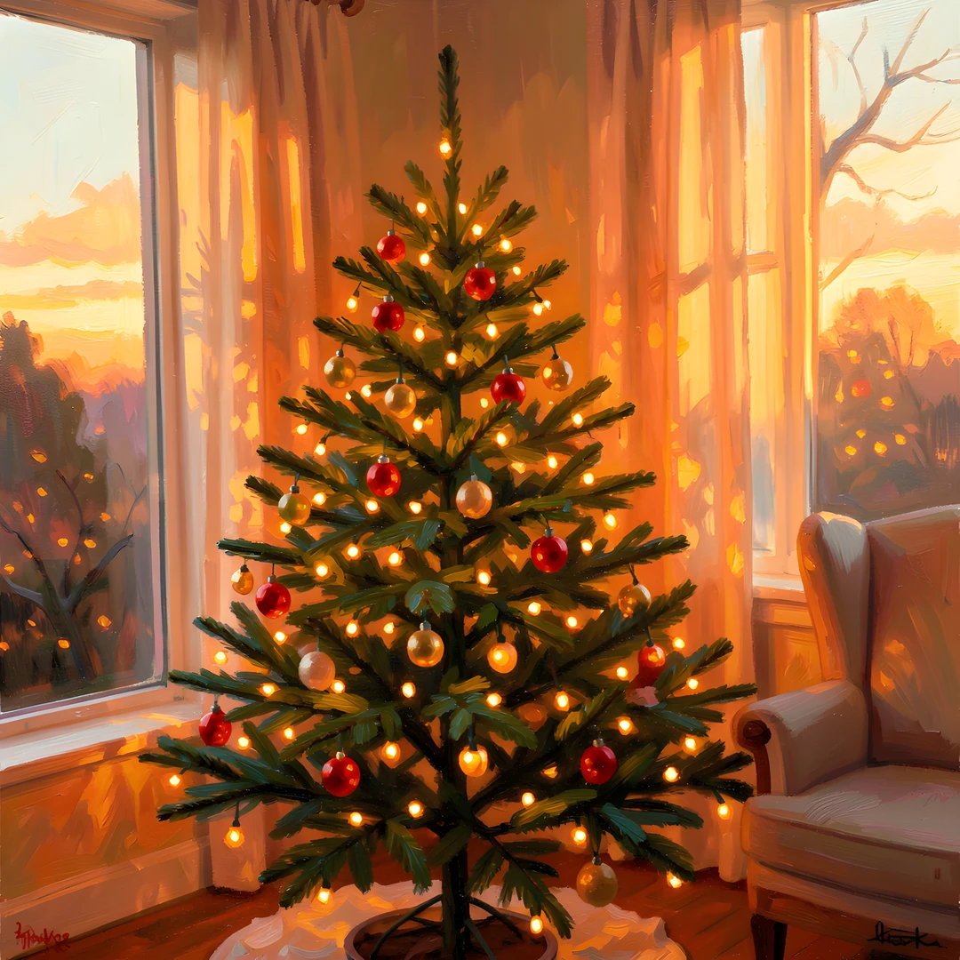 Winter Morning Glow