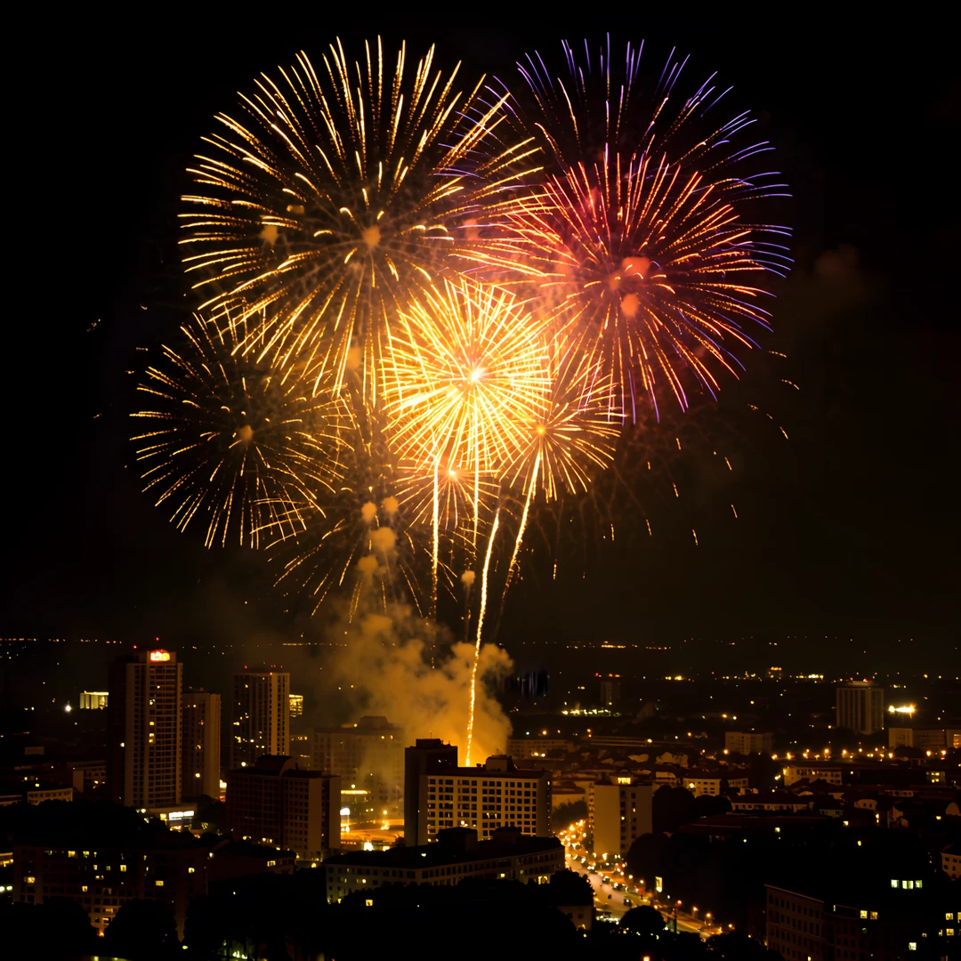 Golden Fireworks