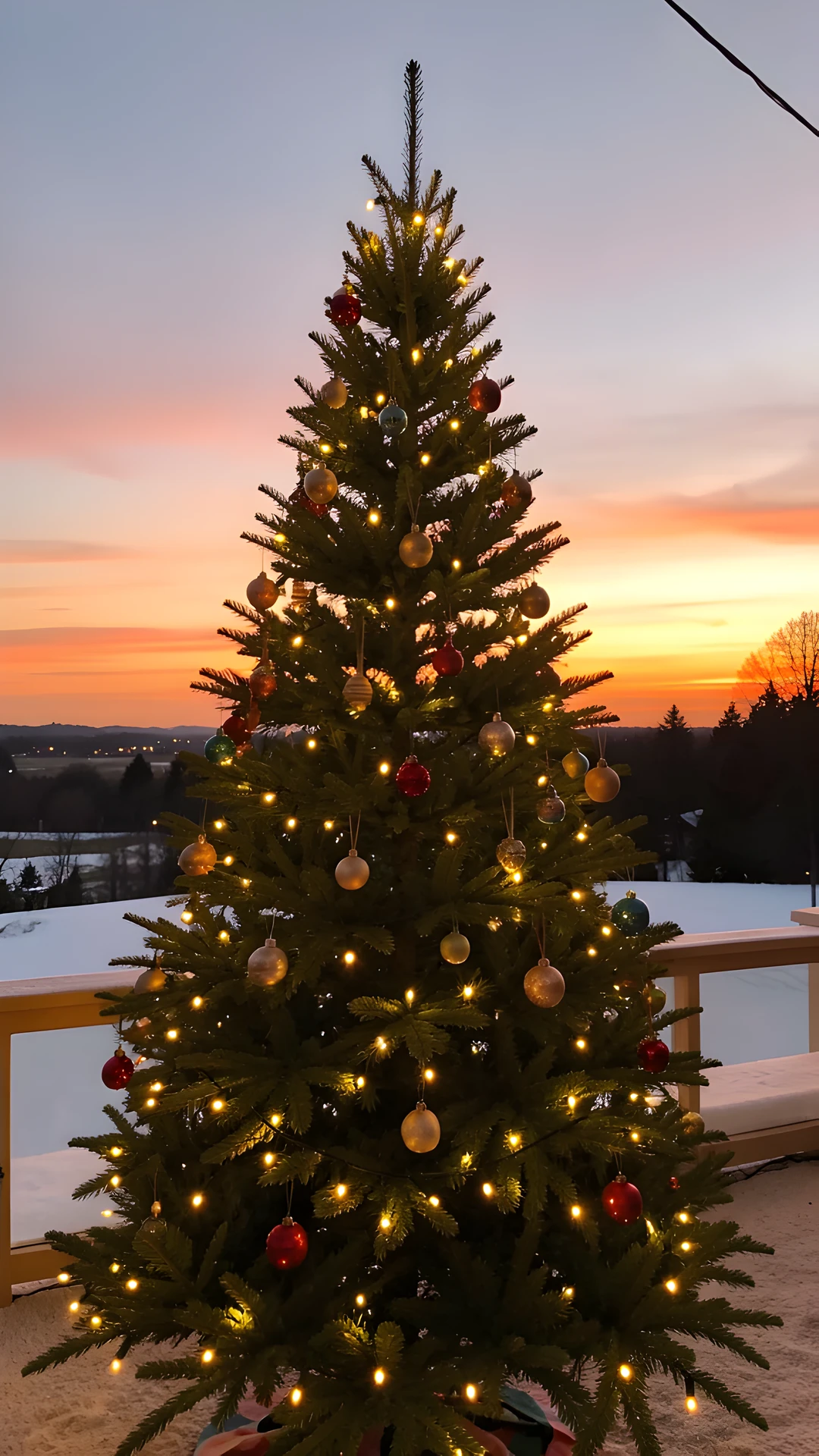 Winter Morning Glow