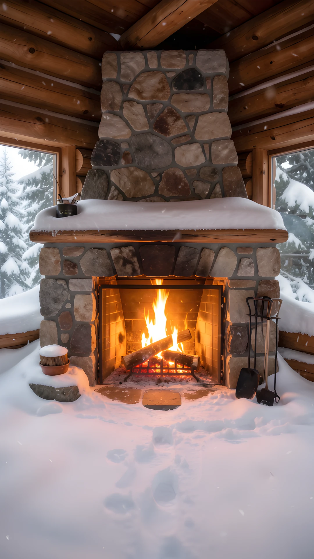Cozy Winter Scene