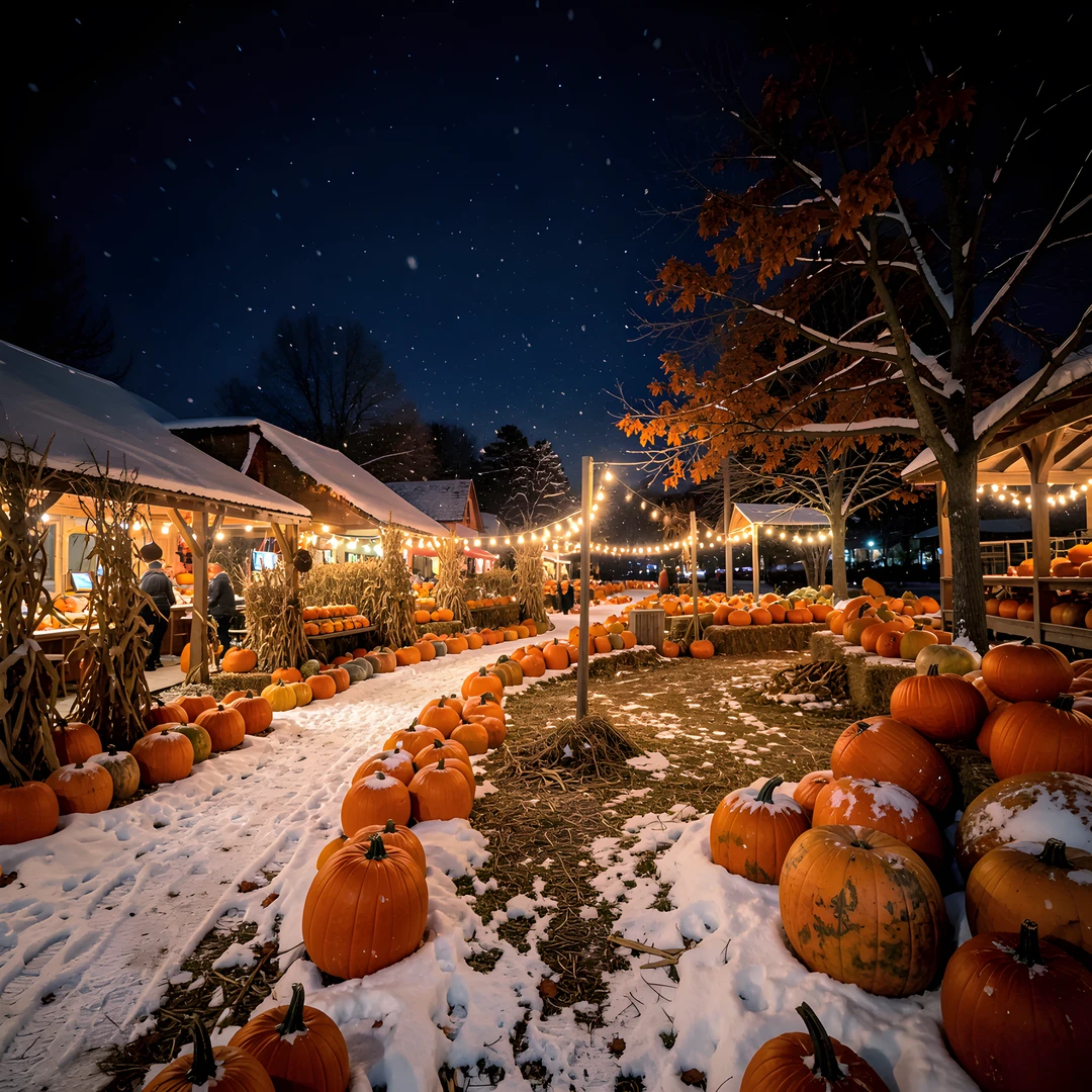 Harvest Night Sky