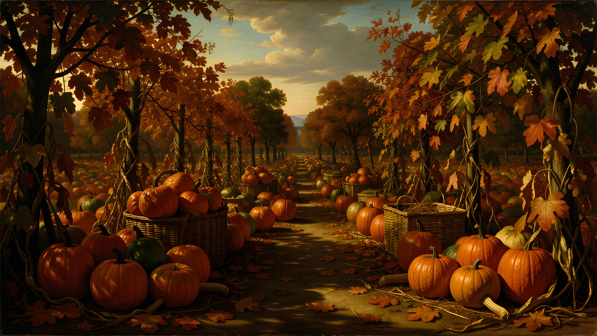 Harvest Chiaroscuro Scene