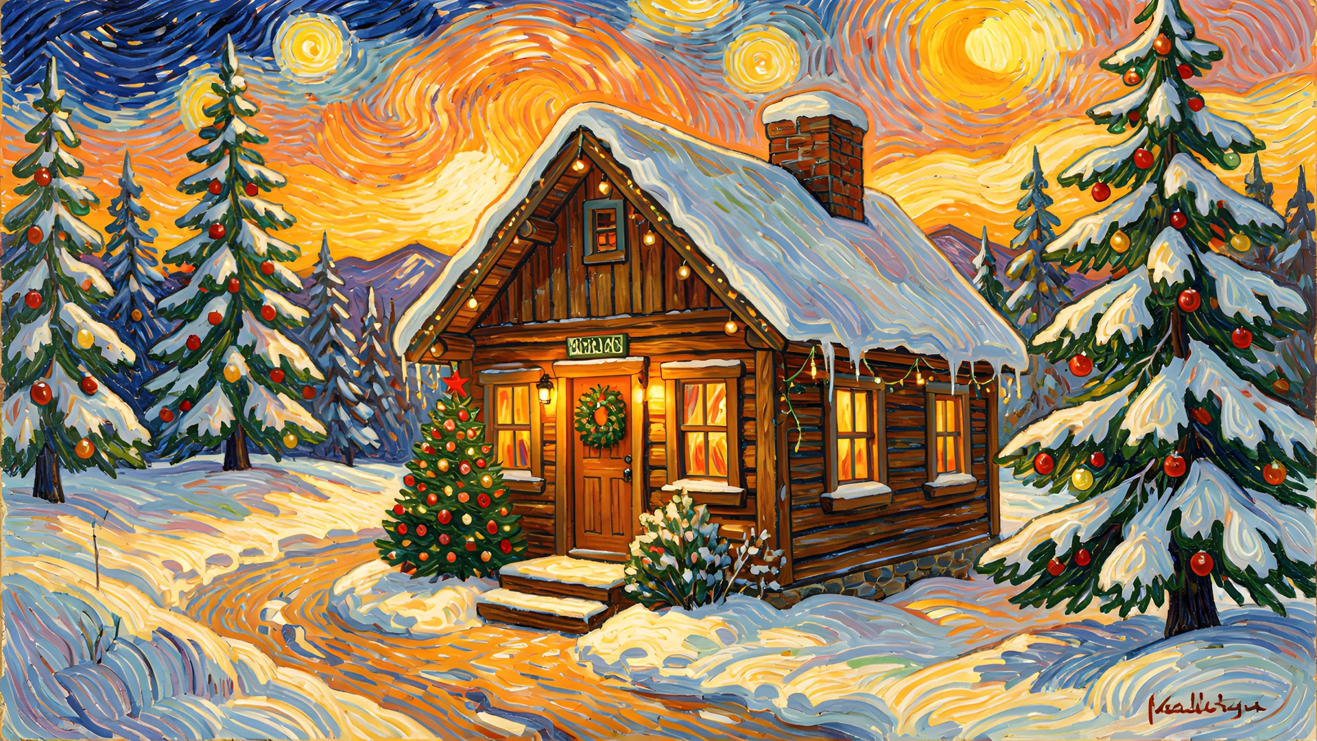 Van Gogh Christmas