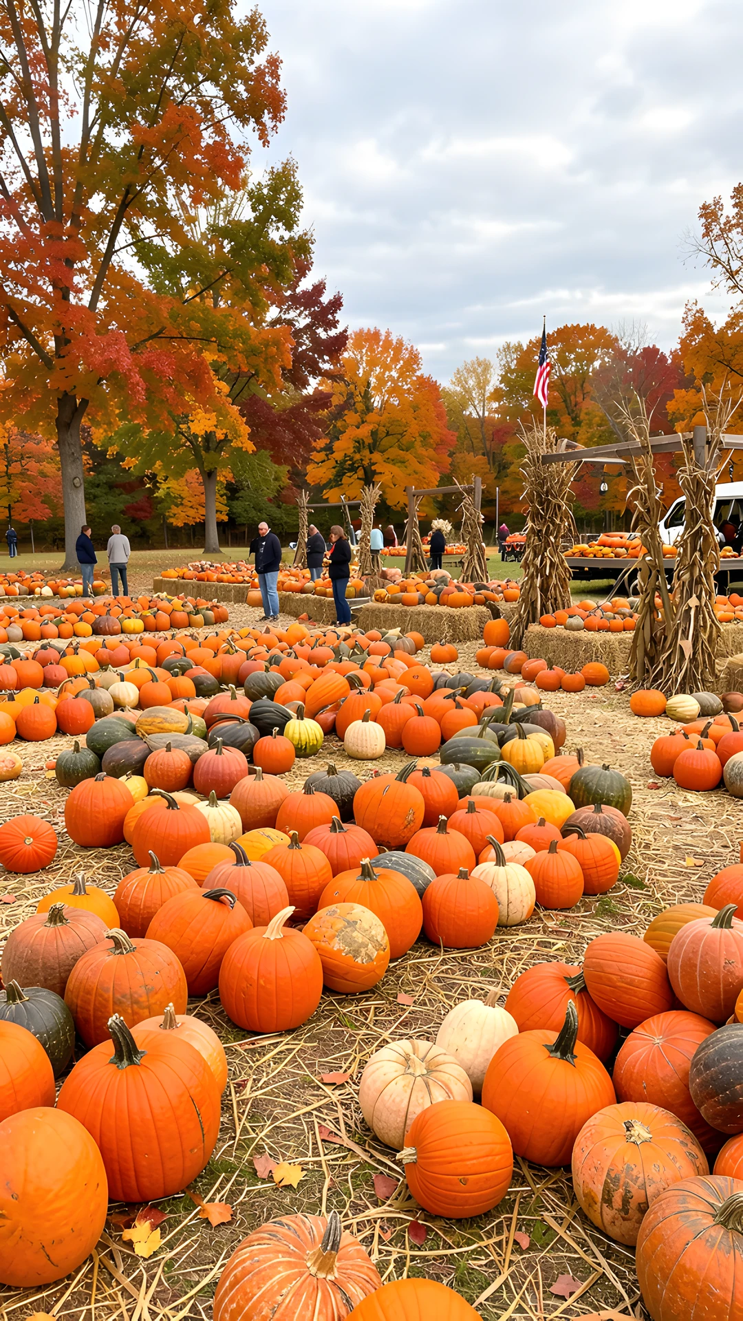 Pumpkin Patch Scene