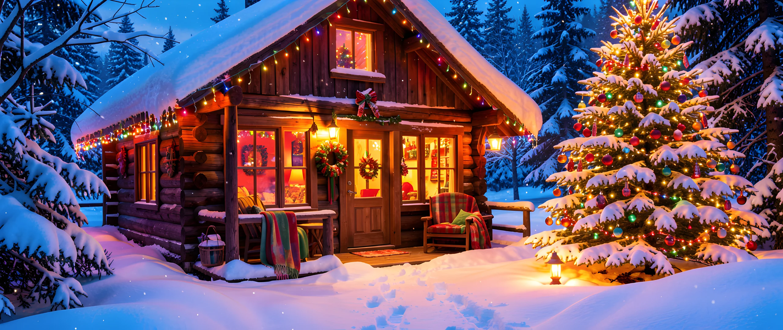 Winter Wonderland Scene