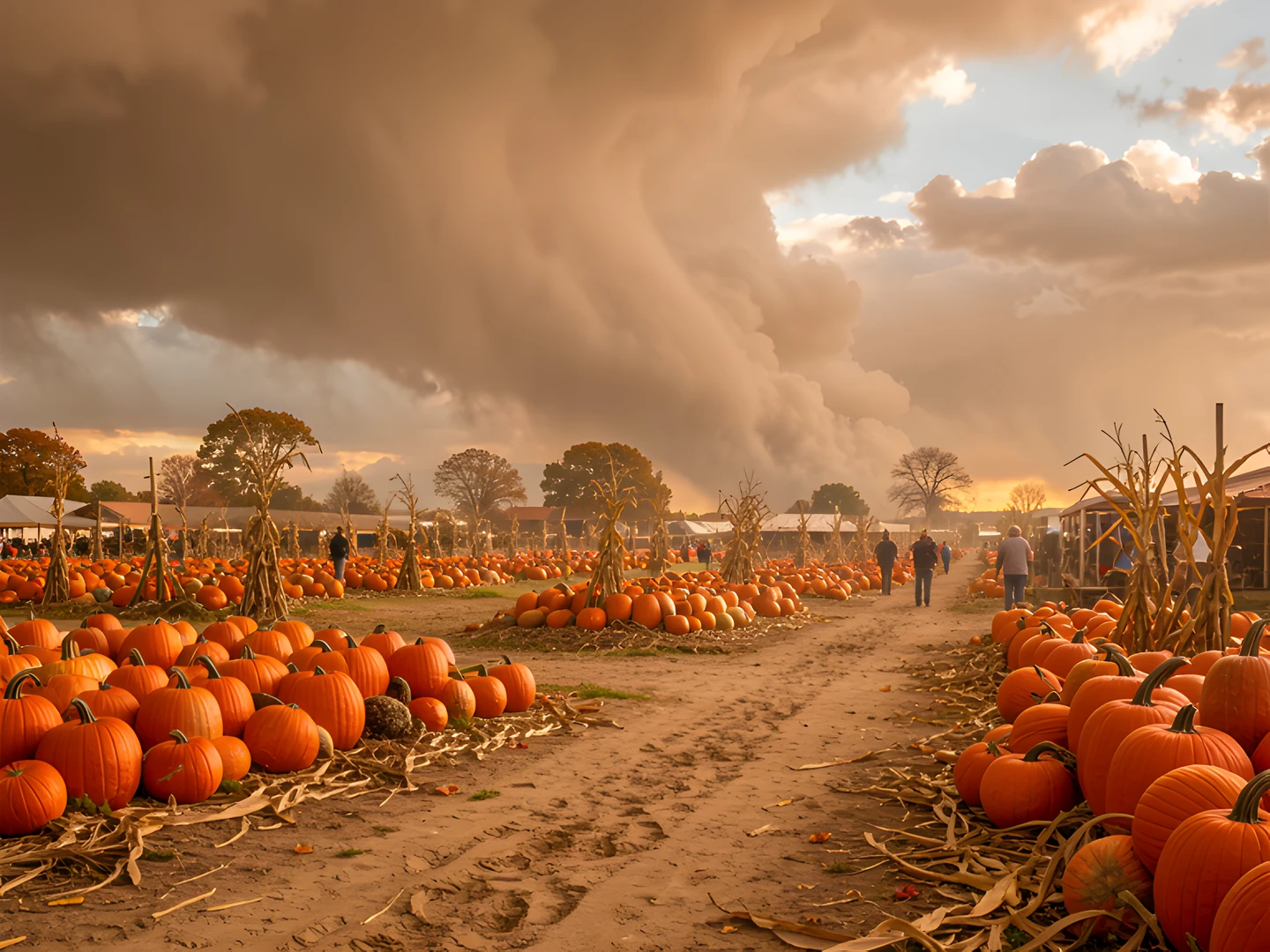 Pumpkin Harvest Storm