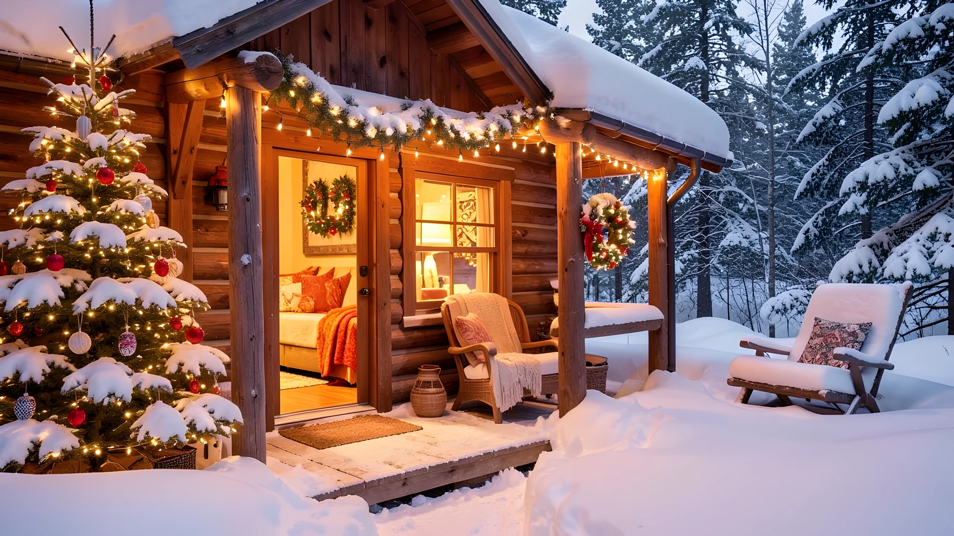 Winter Wonderland Scene