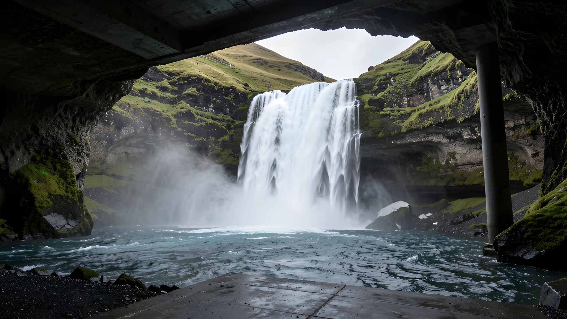 Frozen Vatnajokull