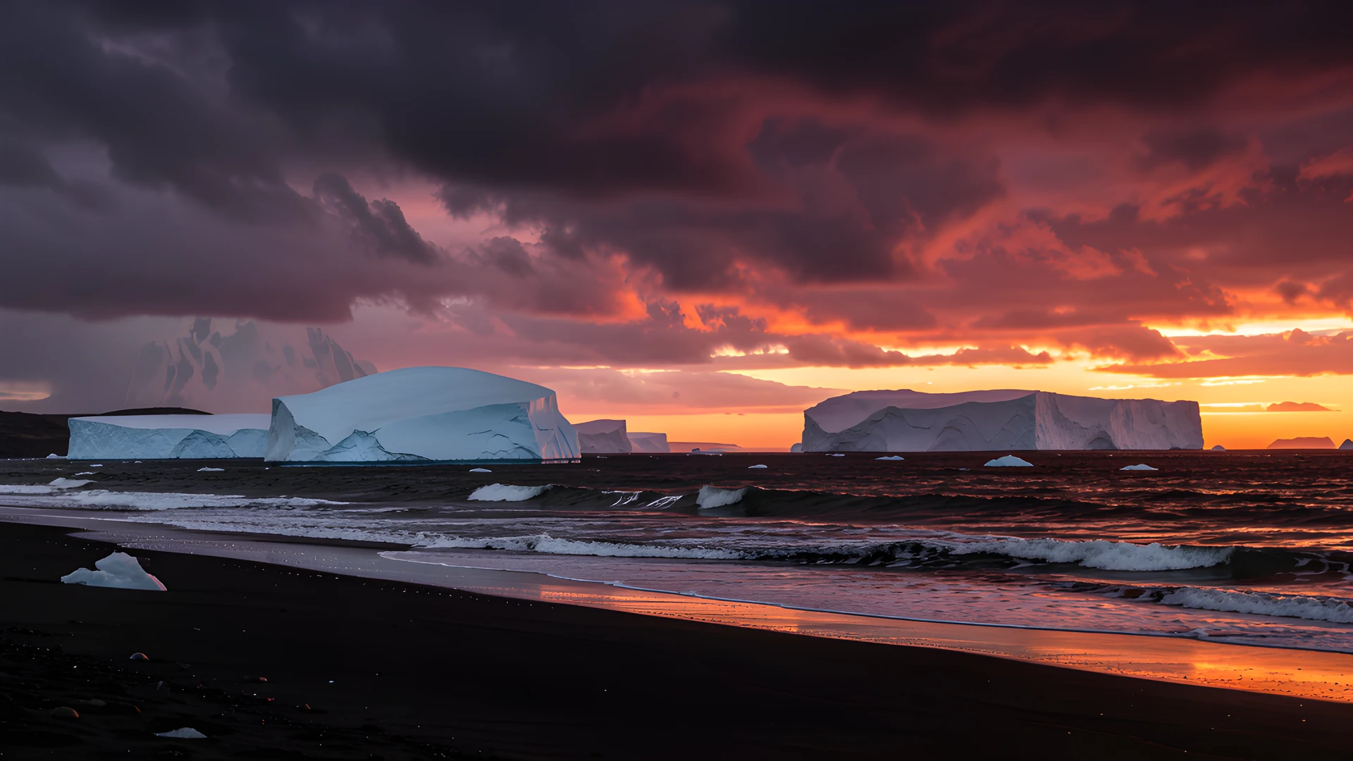 Dark Stormy Coast