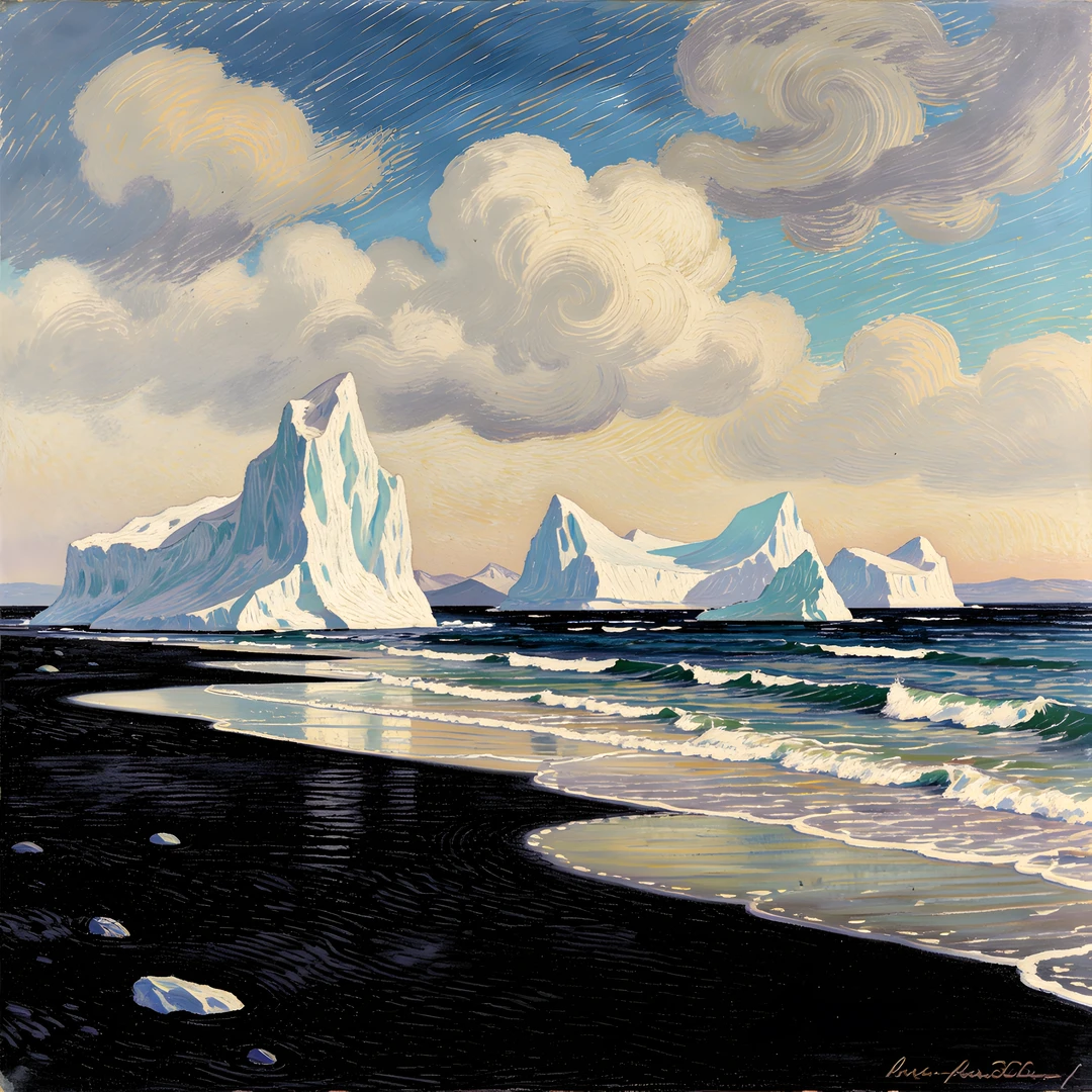 Black Icebergs