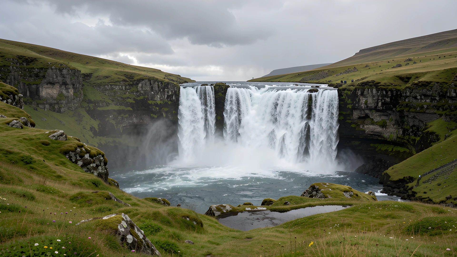 Icelandic Waterfall