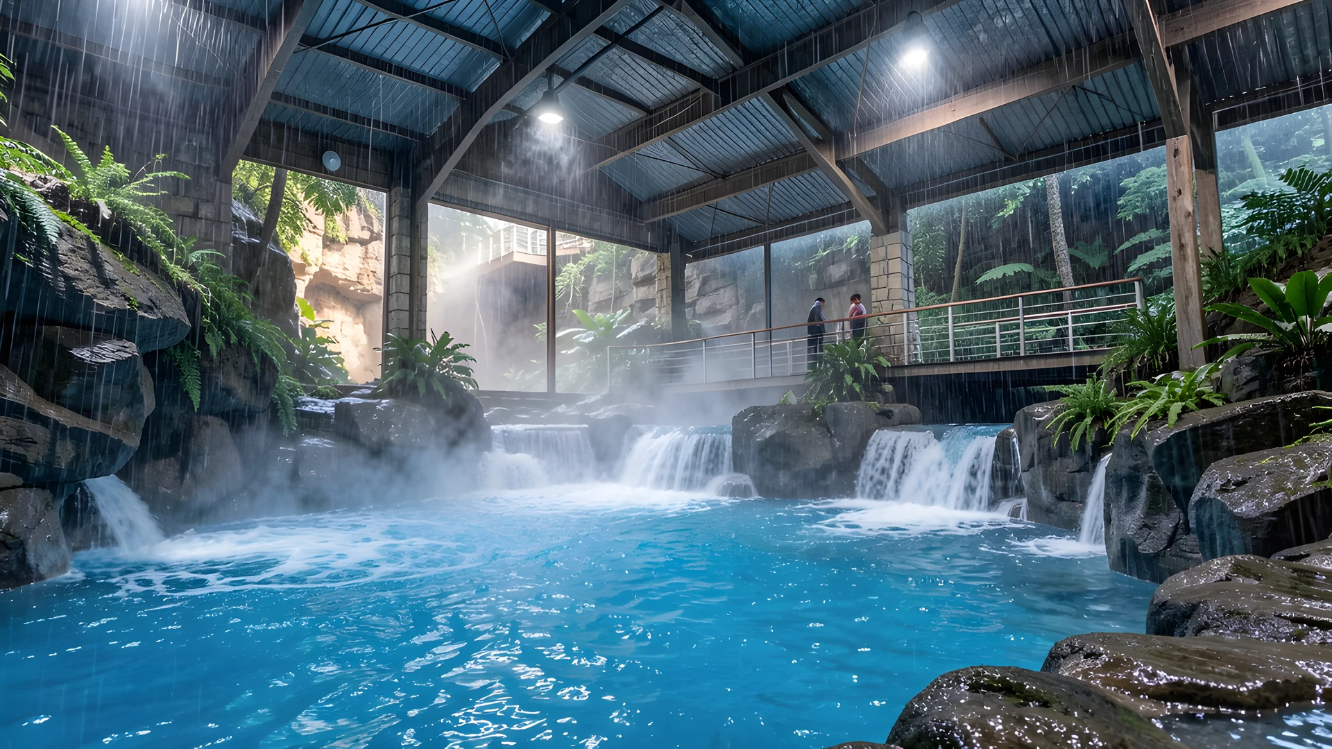 Rainy Geothermal Room
