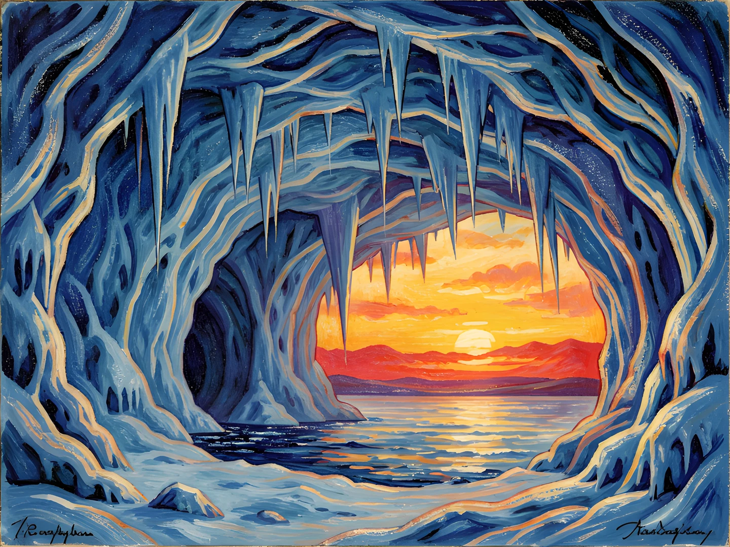 Blue Ice Cave