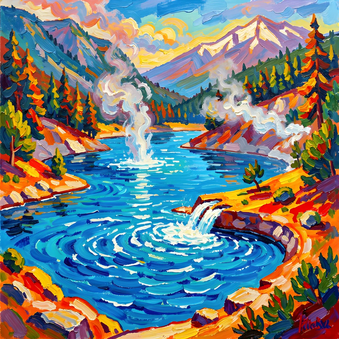 Thick Water Painting