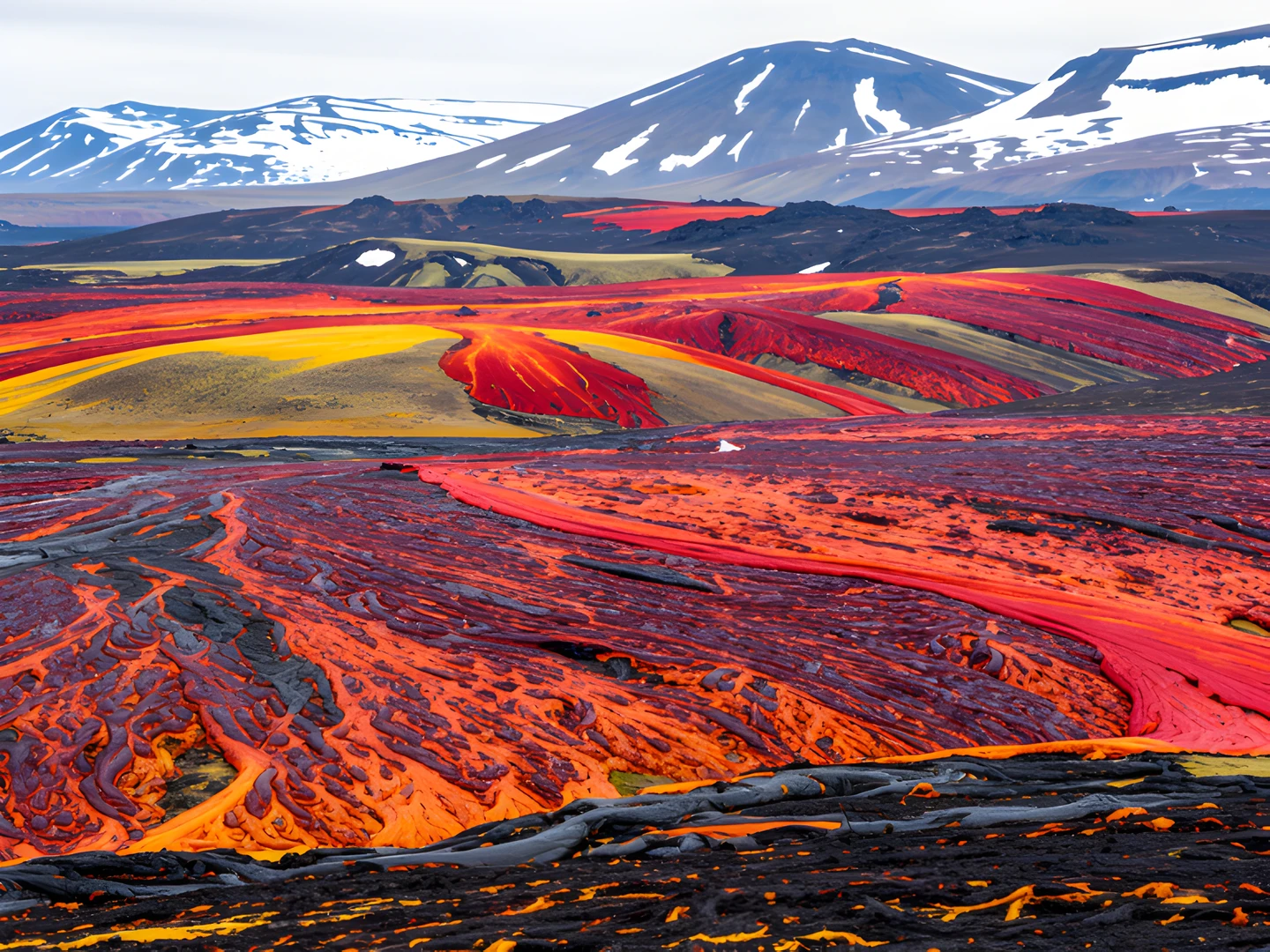 Icelandic Lava Fields