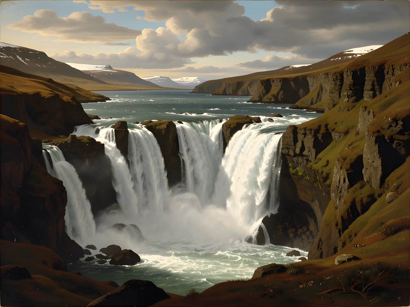 Icelandic Waterfall