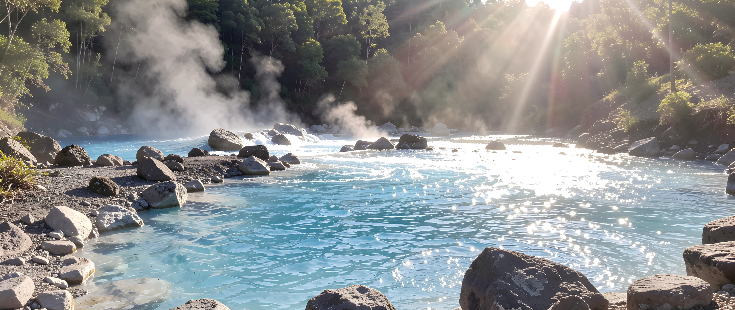 Turquoise Thermal Oasis