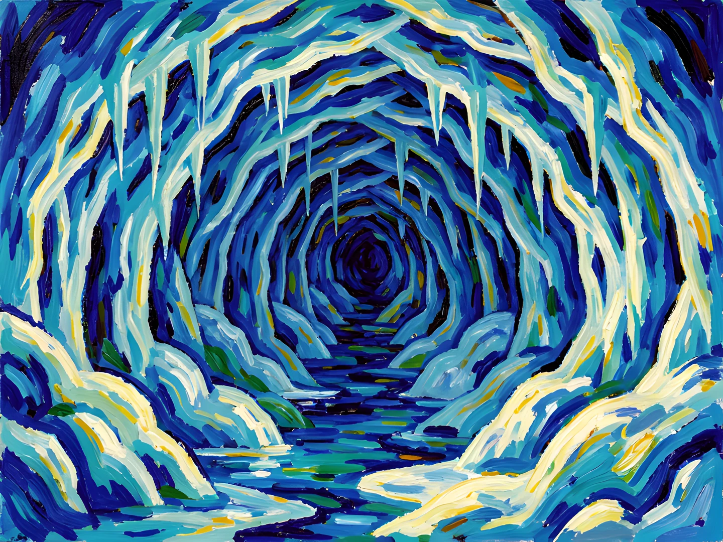 Monets Blue Cave