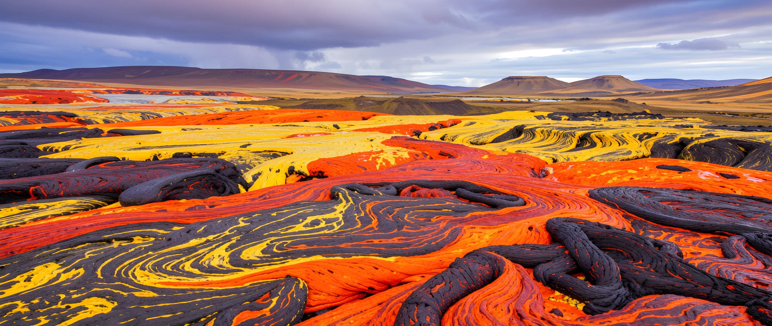 Icelandic Lava Fields