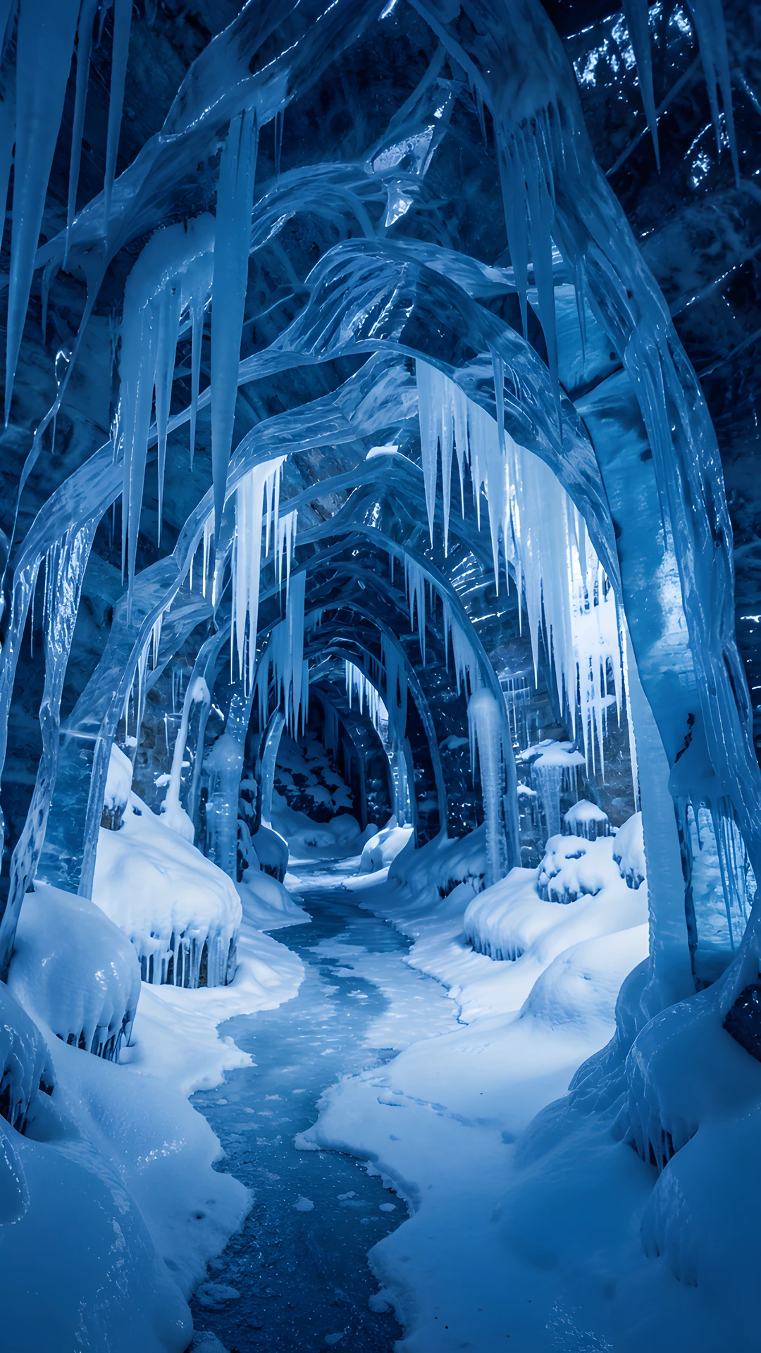 Frozen Glacier Blue