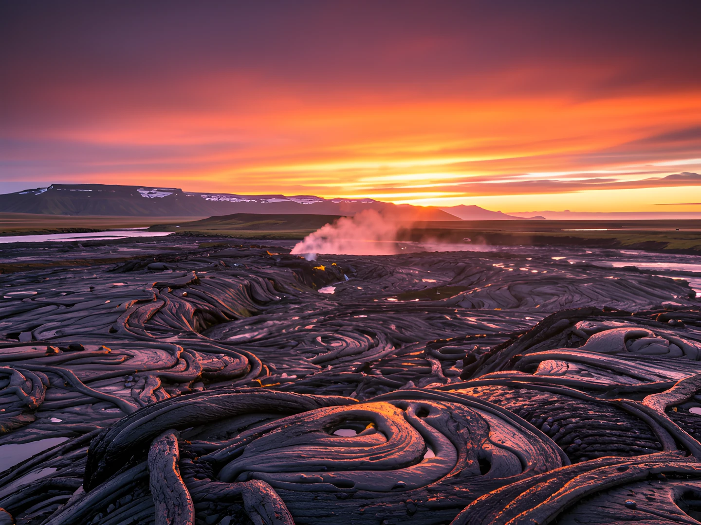 Icelandic Lava Fields