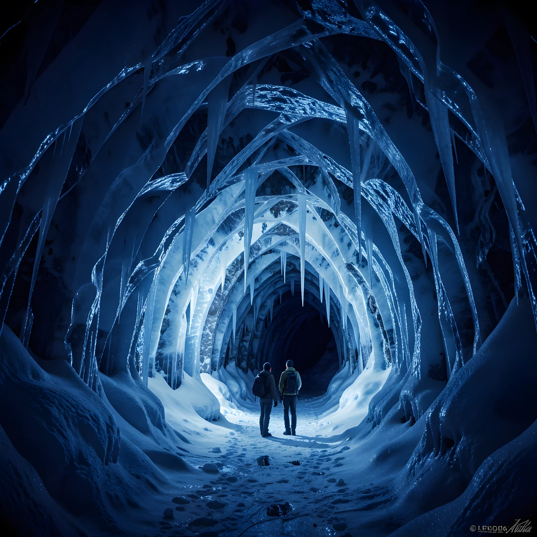 Frozen Azure Grotto