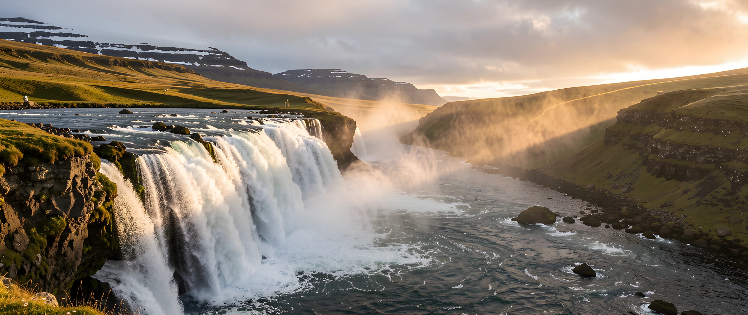 Frozen Waterfall Bliss