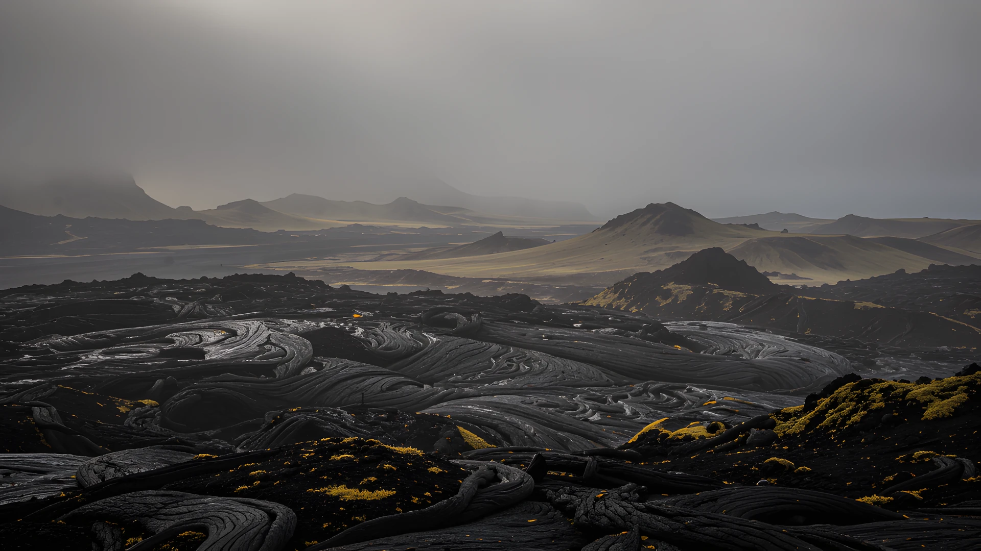 Icelandic Lava Fields