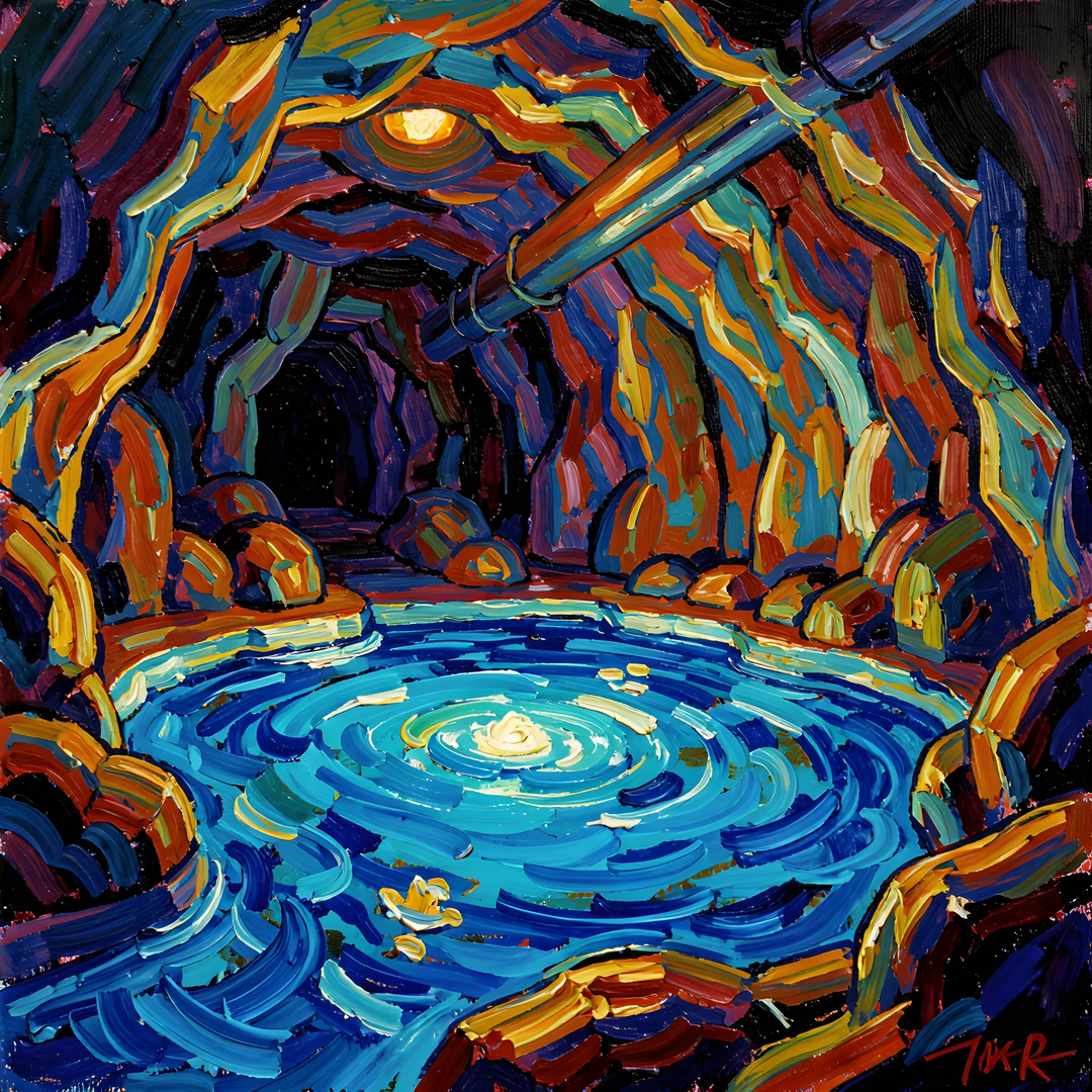 Thick Blue Water