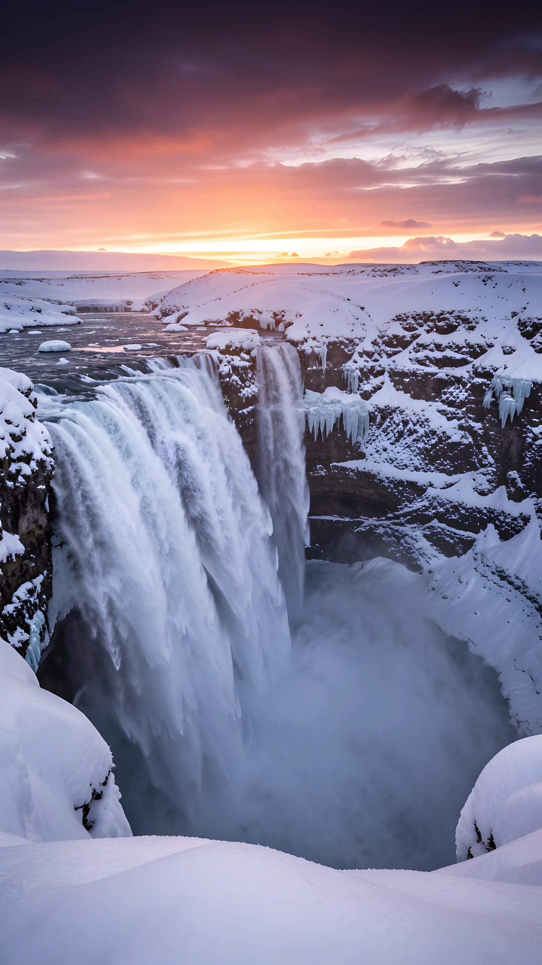 Frozen Waterfall