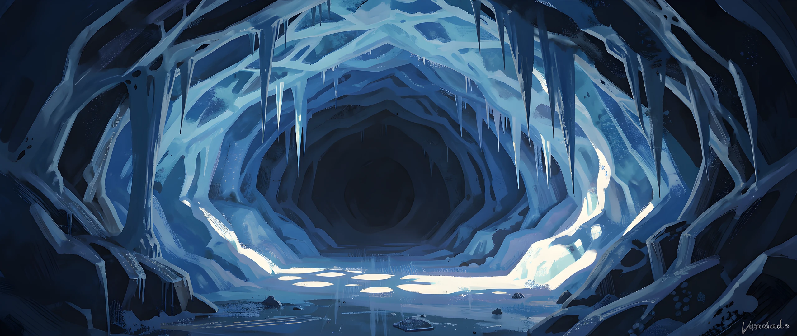 Floating Forest Silhouettes