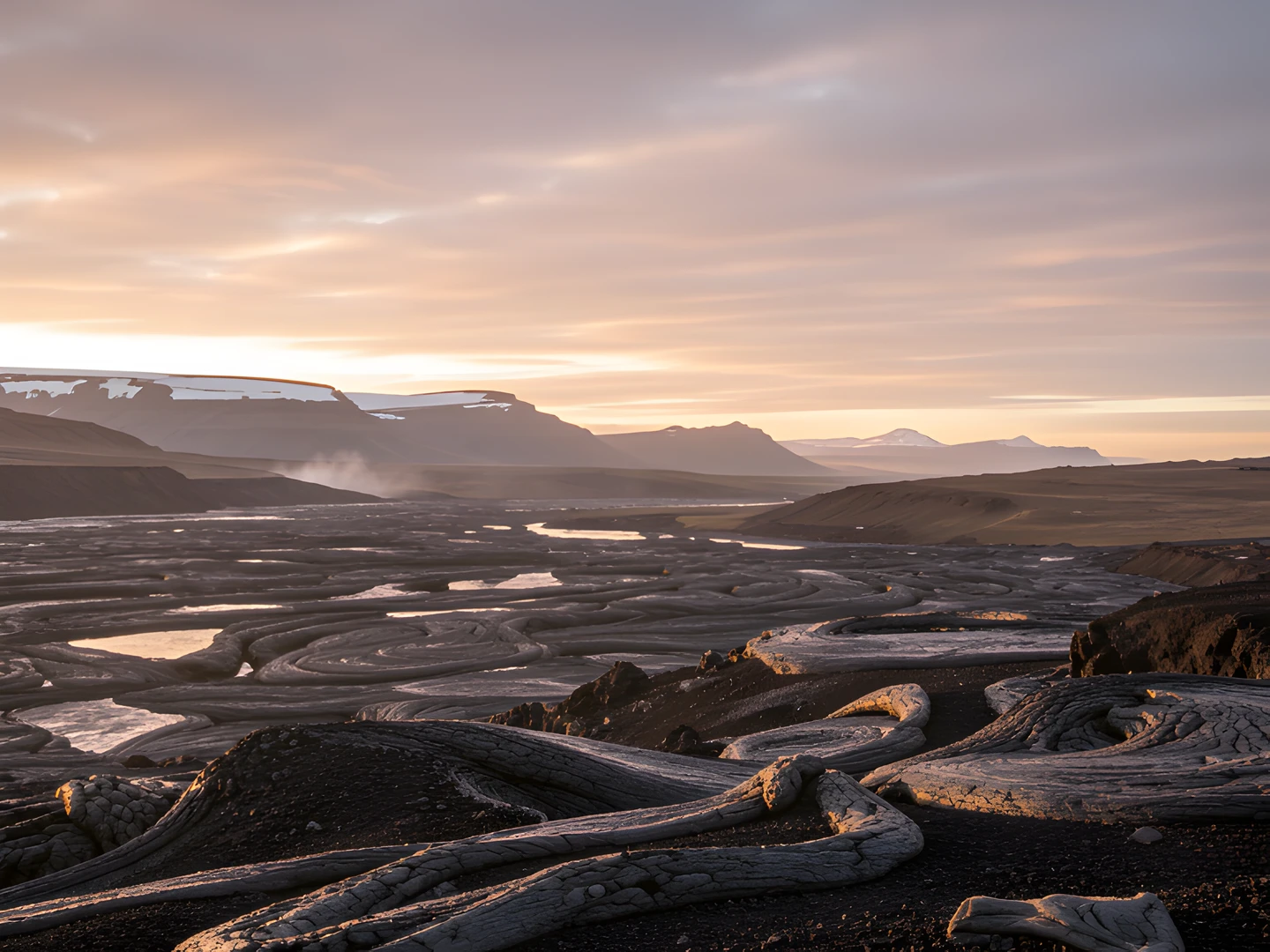 Icelandic Lava Glow