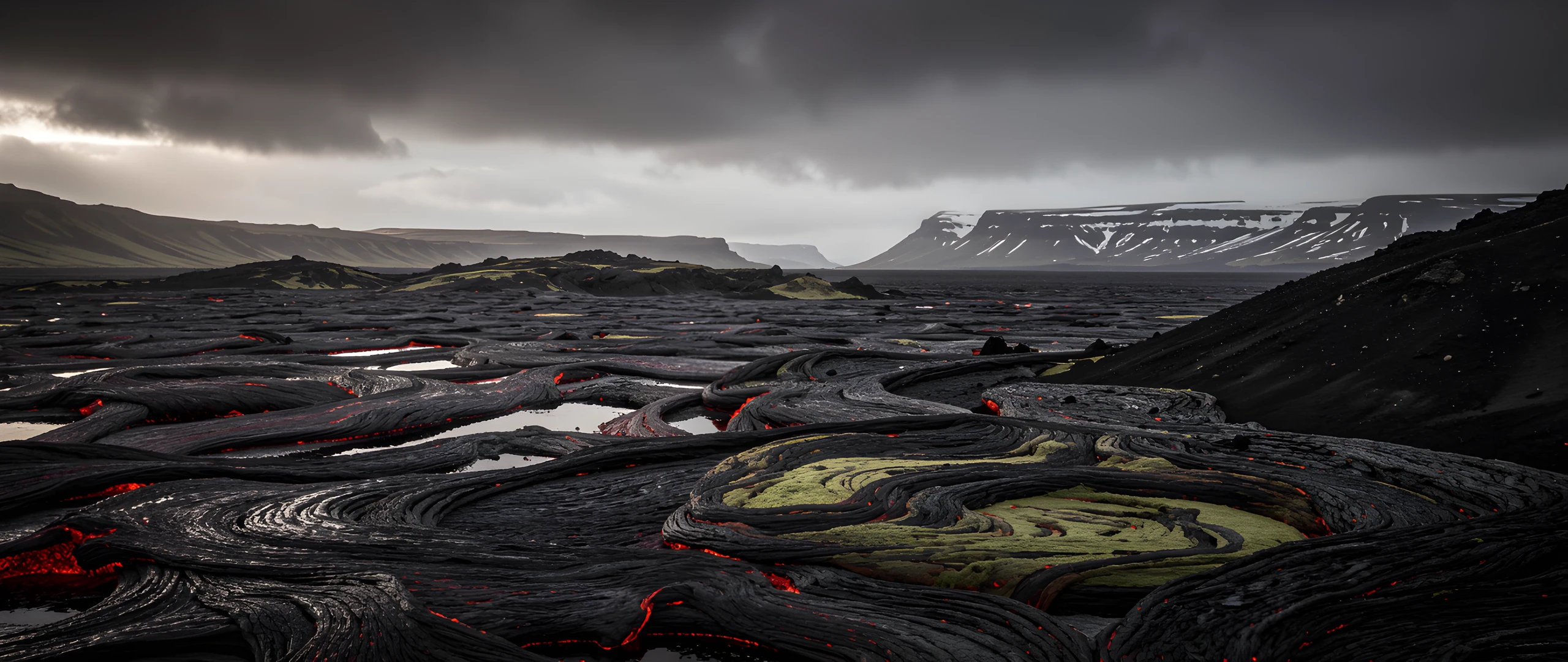 Icelandic Lava Fields