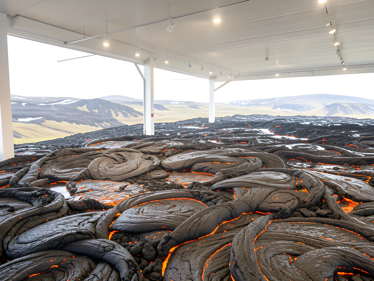 Icelandic Lava Flow