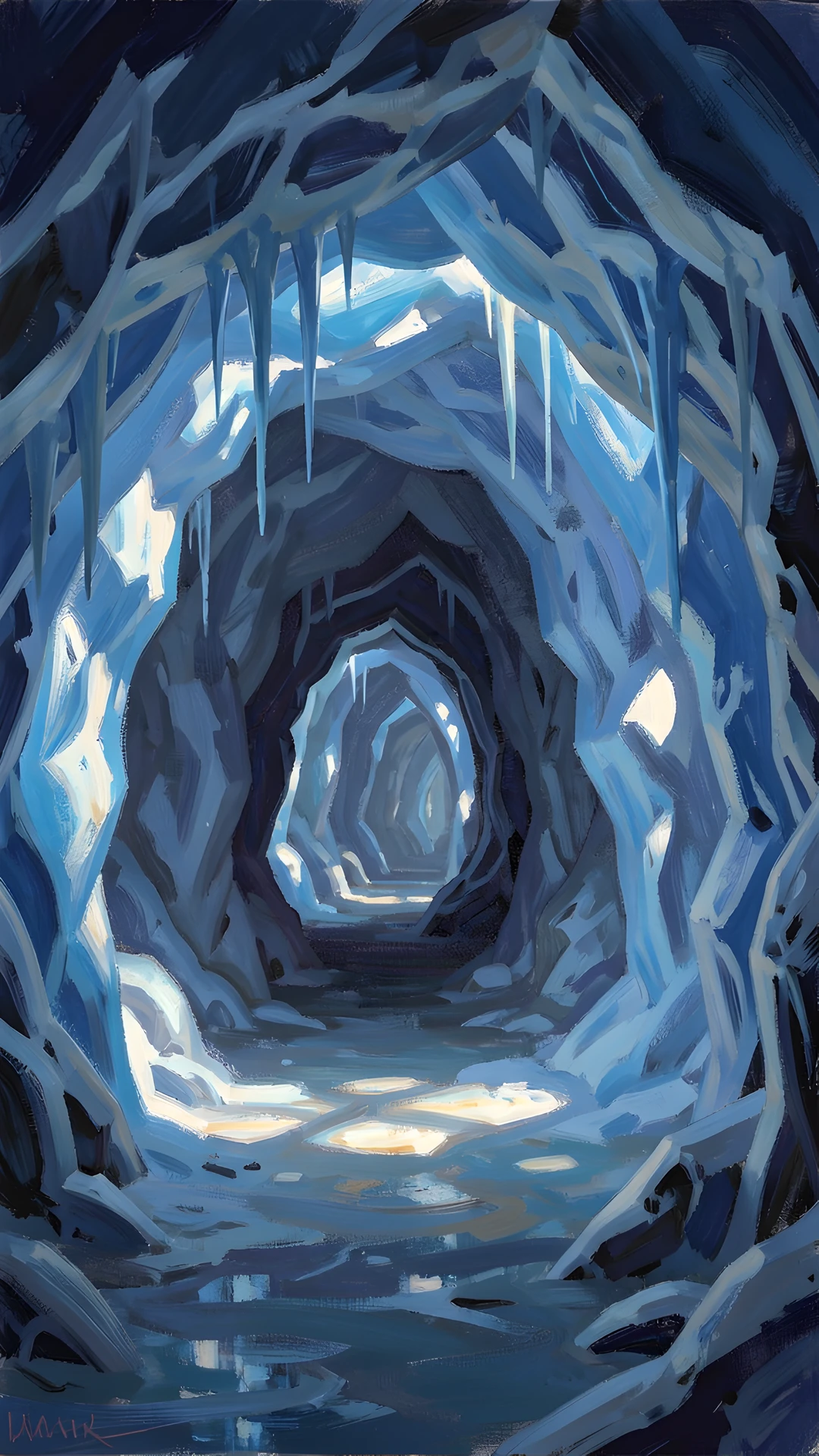 Frozen Blue Interior