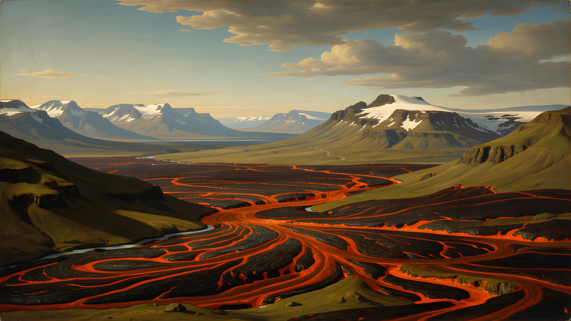 Icelandic Lava Fields