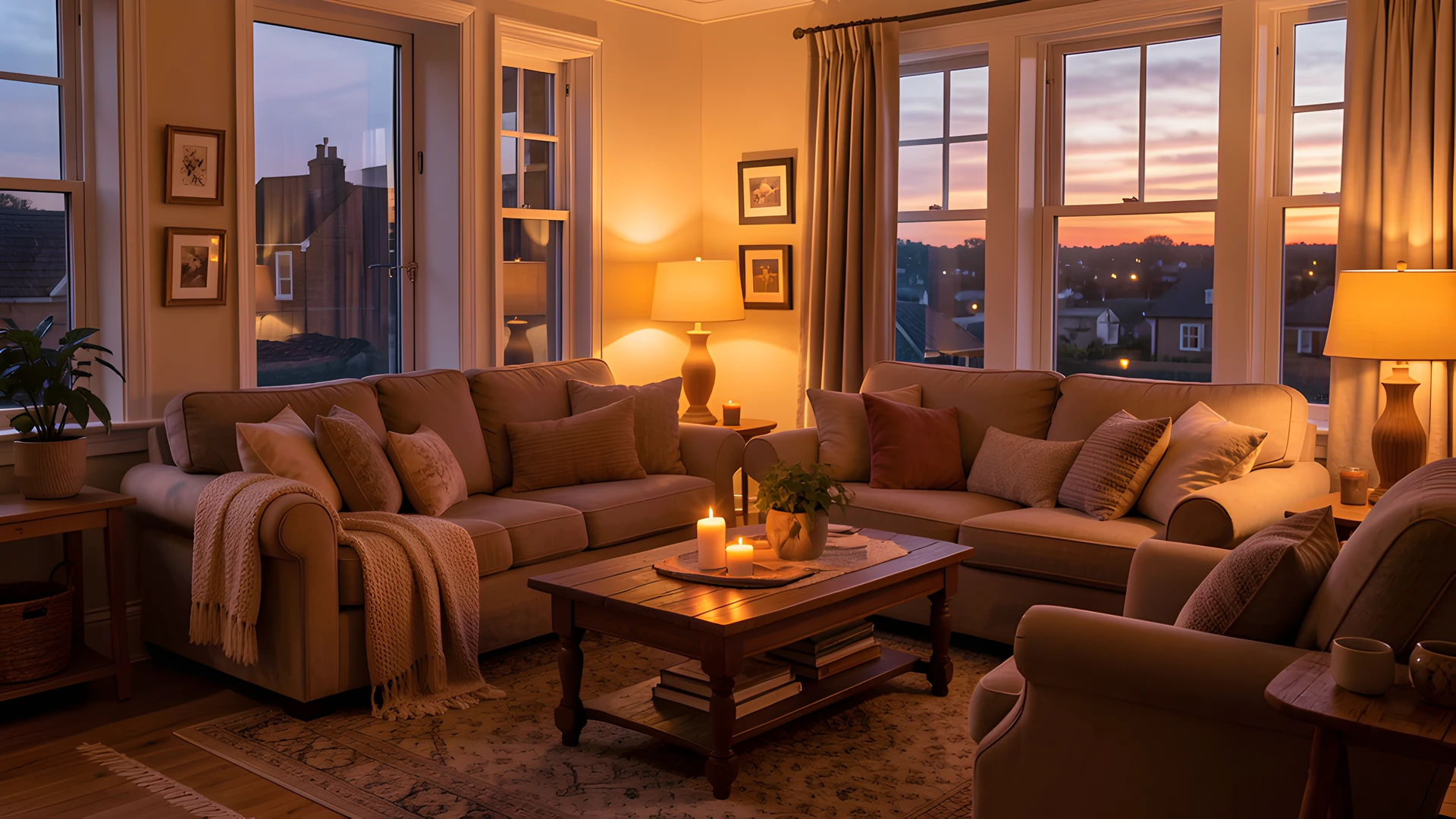 Golden Evening Glow