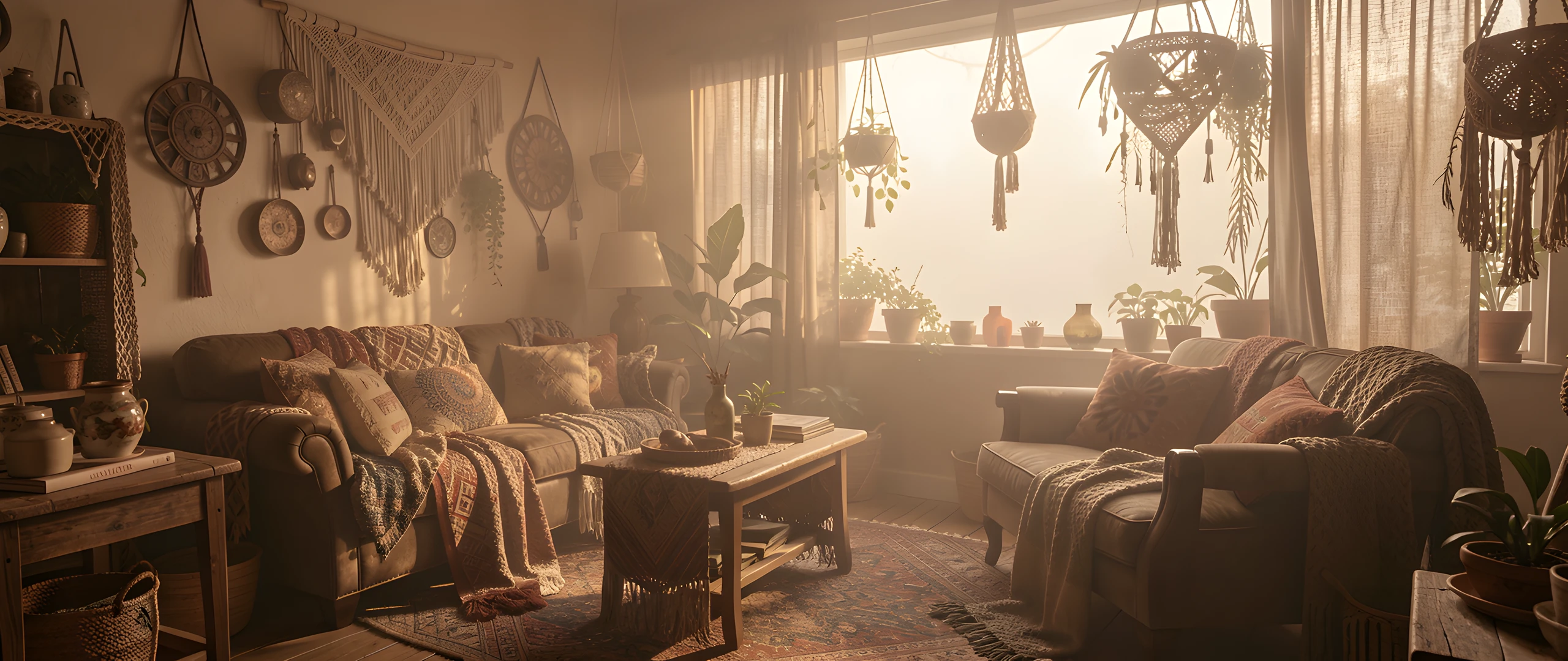 Misty Morning Oasis