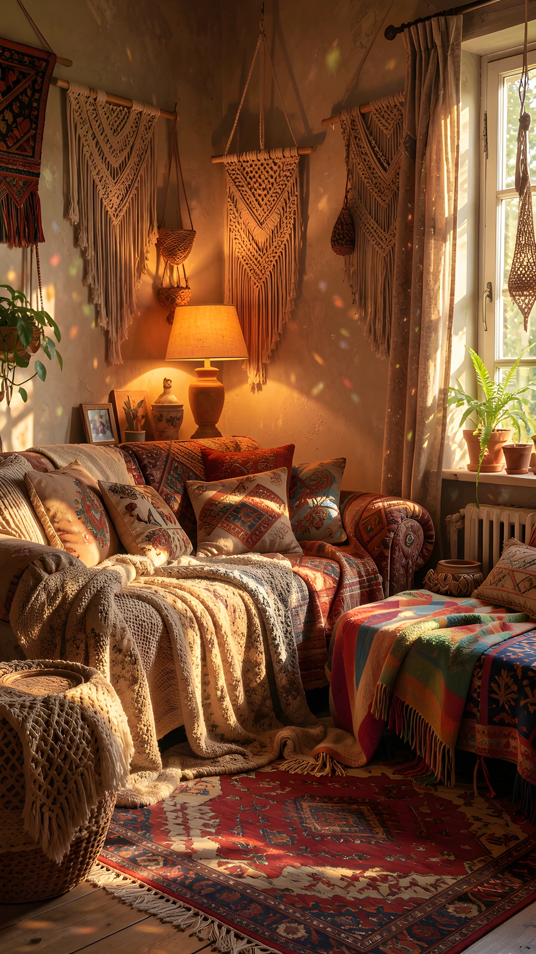 Vintage Bohemian Room