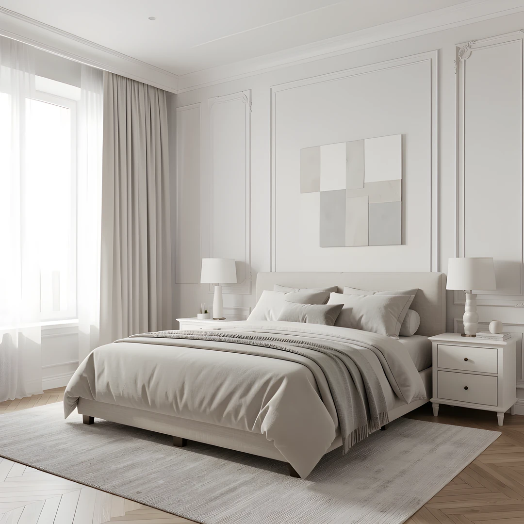 Soft Gray Panels
