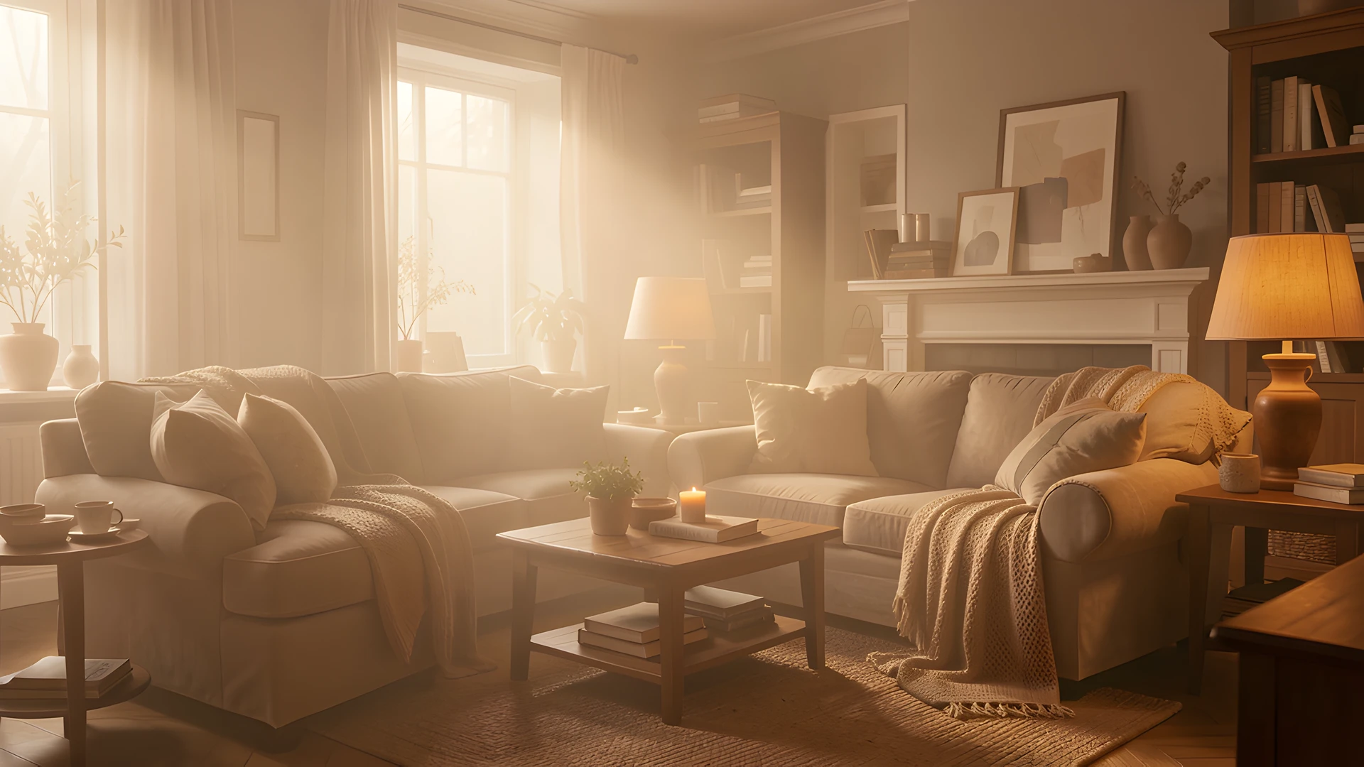 Foggy Living Room