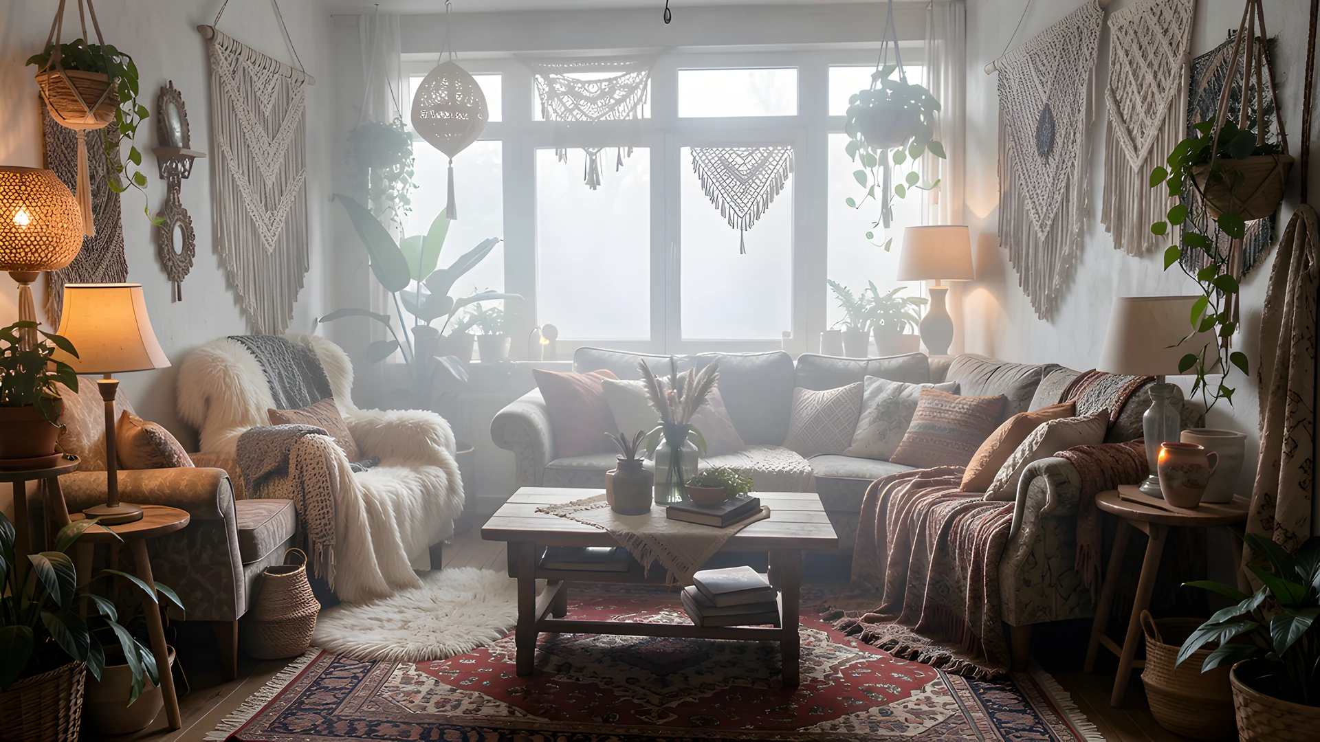 Misty Boho Oasis