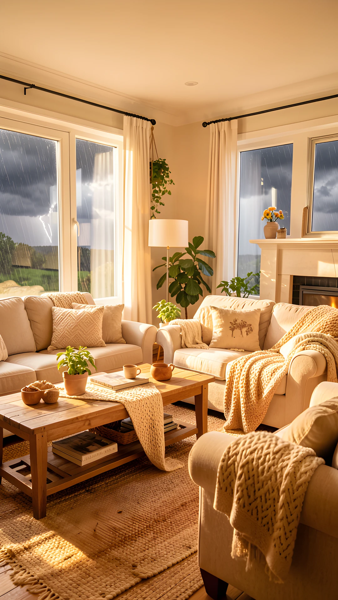 Cozy Stormy Afternoon