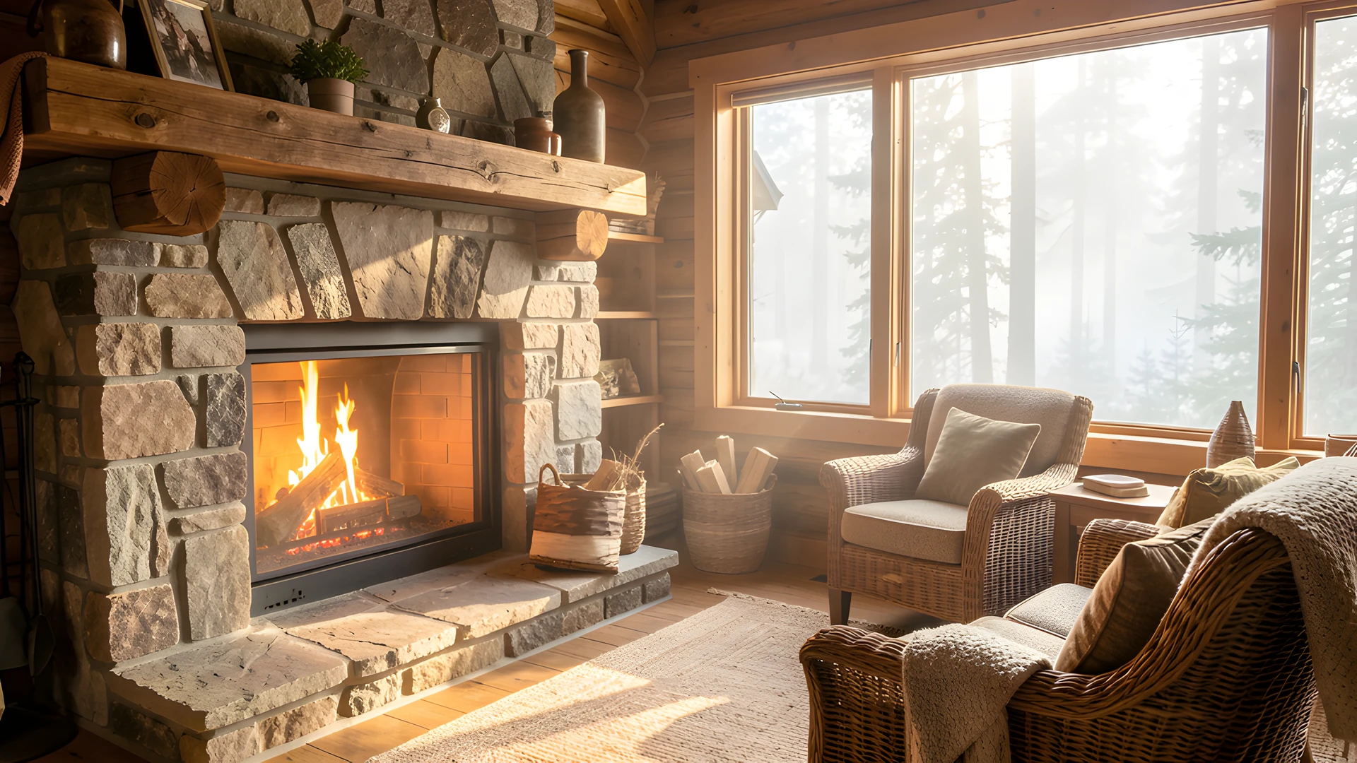 Desert Sunset Mountain